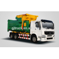 6X4 drive Dongfeng hook arm garbage truck / sealed garbage truck /compressor garbage truck / compact garbage truck /swing arm